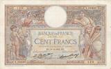 Frankreich 100 francs 100 Francs LOM - large cartridges - 25-02-1932 - Serial X.34496 -