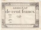 Frankreich 100 francs 100 Francs - 18 Nivose An III - (07.01.1795) - Sign. Ogé - Serial 1609 -