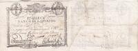 Italien  10 Paoli Banco di Spirito 1798 III / SS