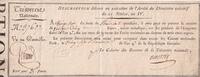 Frankreich 1795 25 Francs - Rescription - 21 Nivôse An IV - 37697 III / SS