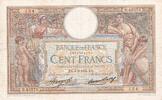 Frankreich 1934 100 Francs - Luc Olivier Merson - 04-01-1934 - Serial K.42471 III / SS