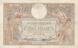 Frankreich 100 francs 100 Francs Luc Olivier Merson - 09-09-1937 - Serial F.55461 -