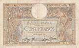 Frankreich 100 francs 100 Francs Luc Olivier Merson - 09-09-1937 - Serial E.55507 -