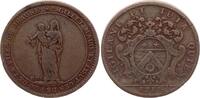 Frankreich token P. Gillet, maire et lieutant général de Police de Beaune - Bourgogne - 1719 -