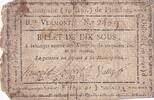 Frankreich  10 Sous - Aisne - Plomion - 1792 IV / S