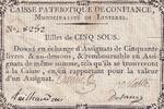 Frankreich 5 sous 5 Sous - Cher - Linieres Caisse Patriotique - 1792 -