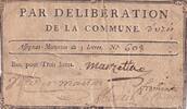 Frankreich 3 livres 3 Livres - Gard - Commune de Uzès - 1791 -