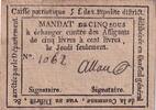 Frankreich 5 sous 5 Sous - Gard - Caisse patriotique de Saint Hipolite - 1792 -