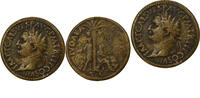 Médaille Italien 1 medal Bronze Empereur Titus XVII-XIXe siècle III / SS