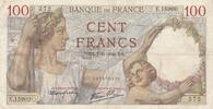 Frankreich 100 francs 100 francs Sully - 07-11-1940 - Serial E.15900 -