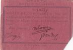 Frankreich 1792 20 Sols - Maine et loire - District de Saumur - 03-02-1792 III / SS