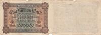 Deutschland  1 Millionen Mark - 1923 - Serial HG-HG IV / S