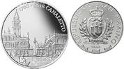 San Marino 2021 Canaletto - view of Venice - 5 Euros Silver 2018 BE ( belle épreuve)