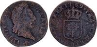 1/2 sol 1769 Frankreich 1/2 Sol - Louis XV with the old head - 1769 - D Lyon 