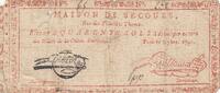 Frankreich 40 sols 40 sols - Emergency home, rue des filles St. Thomas - 05-10-1791 -