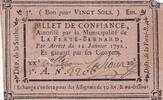Frankreich 20 sols 20 Sols - Sarthe - Municipalité de La-Ferté-Bernard - 12-01-1792 -