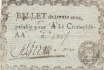 Frankreich  30 sous - Sarthe - St. Christophe - 1792 III / SS