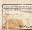 Frankreich 5 sous 5 sous - Deux-Sèvres - Patriotic fund of Niort -
