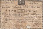Frankreich 5 sols 5 sols - Somme - Voluntary and useful council Abbeville - 1792 -