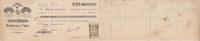 Frankreich  14 francs - Bank cheque receipt - Oils and soaps - 1914 III / SS
