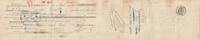Frankreich  13 francs - Bank cheque receipt - Fenaille & Despeaux - 1907 III / SS