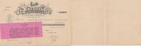 Frankreich  35.20 francs - Bank cheque receipt - La prévoyance - 1915 III / SS