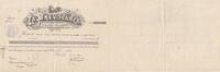 Frankreich  25.10 francs - Bank cheque receipt - La prévoyance - 1913 III / SS