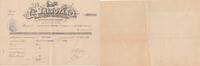 Frankreich  35.20 francs - Bank cheque receipt - La prévoyance - 1912 III / SS