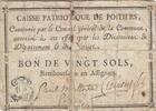 Frankreich 20 sols 20 sols - Vienne - Poitiers - 1791 -