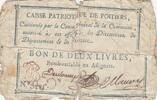 Frankreich  2 livres - Vienne - Poitiers - 1791 V / SGE+