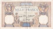 Frankreich 1931 1000 Francs Ceres and Mercury - 02-04-1931 - Serial D.1296 IV / S