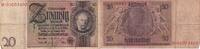Deutschland 20 reichsmark 20 Reichsmark - Werner Von Siemens - 1929 - Serial H with different numbers -