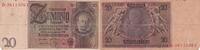 Deutschland 20 reichsmark 20 Reichsmark - Werner Von Siemens - 1929 - Serial B with different numbers -