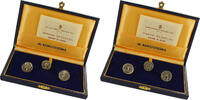 Italien token Banco di Roma - 3 Denarius Nerva - Longin - Libertas - Silver - 1988 I- / VZ+ / VZ-ST
