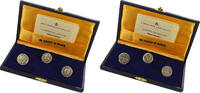 Italien token Banco di Roma - 3 Denarius Sabin - Diana - Silver - 1985 I- / VZ+ / VZ-ST