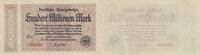 Deutschland 100 million de mark 100 Millionen Mark - State of Berlin - 25-10-1923 - Serial AC -