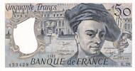 Frankreich 50 francs 50 Francs - Quentin de la Tour - 1982 - Serial K.28 -
