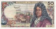 Frankreich 50 francs 50 Francs, Racine - 07-02-1963 - Serial V.49 -