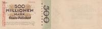 Deutschland 2 million de mark 500 millionen Mark - City of Dusseldorf - Reihe I - 1923 III / SS+