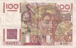 Frankreich 100 francs 100 Francs, Young Farmer - 19-12-1946 - Serial M.159 -