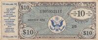 USA 10 dollars 10 dollars - Military Certificate - Series 472-25 - 1948 -
