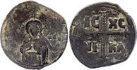 Byzantinisches Reich 1 follis 1034-1041 Michel IV - Follis, Anonym, Class C - 1034 / 1041 Constantinople III / SS