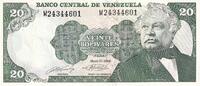 Venezuela 20 bolivares 20 Bolivares - Andres Bello - 31-05-1990 - Letter M -