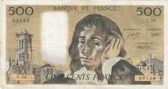 Frankreich 500 francs 500 francs - Pascal - 01-04-1976 - Serial Y.56 -