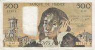 Frankreich 500 francs 500 francs - Pascal - 04-11-1976 - Serial M.66 -