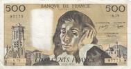 Frankreich 500 francs 500 francs - Pascal - 03-11-1977 - Serial S.79 -