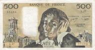 Frankreich 500 francs 500 francs - Pascal - 05-10-1978 - Serial X.97 -