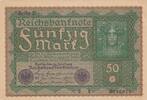Deutschland  50 Mark Head of woman - 1919 - Reihe 2 - Varial number I- / VZ+ / VZ-ST
