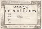 Frankreich 100 francs 100 Francs - 18 Nivose An III - (07.01.1795) - Sign. Oudry - Serial 3920 -