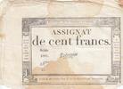 Frankreich 100 francs 100 Francs - 18 Nivose An III - (07.01.1795) - Sign. Oudry - Serial 3920 -